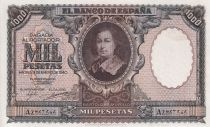 Spain 1000 Pesetas - Bartolomé Murillo - 1940 - P.120