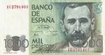 Spain 1000 Pesetas - Benito Perez Galdos  - 1979 -  P.158