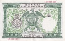 Spain 1000 Pesetas - Catholics kings - Coat of arms - 1957 - P.78