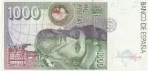 Spain 1000 Pesetas - Hernan Cortes - 1992 - Serial 4M - P.163