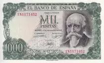 Spain 1000 Pesetas - Jos&eacute; Echegaray - Madrid - 1971 - P.154