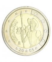 Spain 2 Euros - Don Quixote - 2005