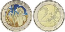 Spain 2 Euros - Don Quixote - Colorised - 2005