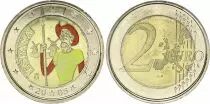 Spain 2 Euros - Don Quixote - Colorised - 2005