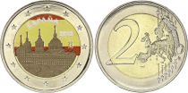 Spain 2 Euros - Escurial - Colorised - 2013