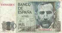 Spain 2000 Pesetas  - Benito Perez Galdos - 1979