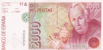Spain 2000 Pesetas - Jose C. Mutis - 1992 -  Serial E