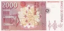 Spain 2000 Pesetas - Jose C. Mutis - 1992 -  Serial E