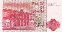 Spain 2000 Pesetas - Juan Ramon Jimenez  - 1980 - Without serial - P.159