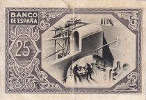 Spain 25 Pesetas - Bilbao - 1937 - P.S563
