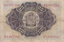 Spain 25 Pesetas - Woman seated - Arms - 1906 - O.57a