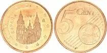 Spain 5 Centimes Euro - 2007
