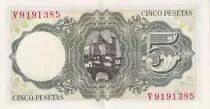 Spain 5 Pestas - Jaime Balmes - 1951 - Serial V - P.140