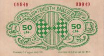Spain 50 Centimes - Balaguer - 1937