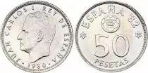 Spain 50 Pesetas Soccer World Cup - 1982