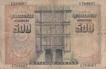 Spain 500 Pesetas - Francisco De Vitoria - University of Salamanca - 1946 - P.132