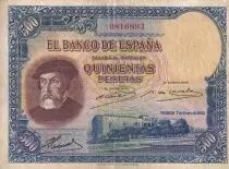 Spain 500 Pesetas - Hernan Cortes - 1935 - P.89