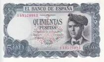 Spain 500 Pesetas - Jacinto Verdaguer - Landscape - 1971 - P.153