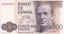 Spain 5000 Pesetas - Juan Carlos I - 1979 - P.160