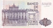 Spain 5000 Pesetas - Juan Carlos I - 1979 - P.160