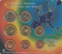 Spain BU Euro 2001 box set - Spain