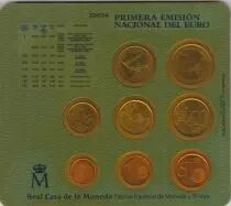 Spain BU Euro 2001 box set - Spain