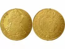 Spain Charles III - 4 Gold Escudos - 1780 /79 PJ M Madrid