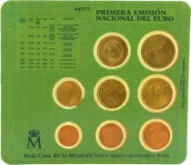 Spain Coffret BU Euro 1999 - Espagne