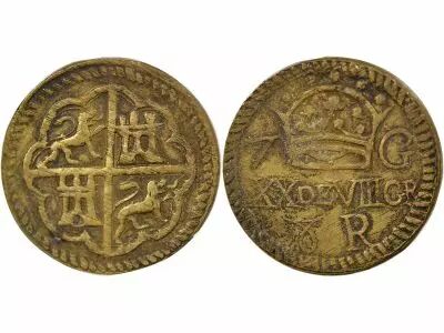 Spain Coin Weight - 8 Reales, Spain