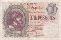 Spain FAKE - 1000 Pesetas - Carlos Ier - Arms - 1940 - P.125x