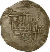 Spain in the name of Ferdinand & Isabella - Silver Real - 1560 / 1566 S Sevilla