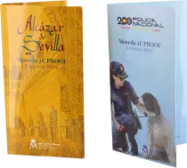 Spain Lot 2 X 2 Euros Proof Commémo. 2024