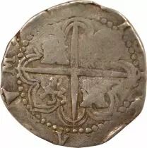 Spain Philip II - 4 Silver Reales - 1590 (S Sevilla)