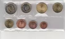 Spain S&eacute;rie Euros ESPAGNE 1999 - 8 monnaies