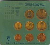 Spain Spain Complete set 1999 - 8 coins Euro