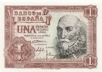 Spanien 1 Peseta - Marquis de Santa Cruz - 1953 - P.144