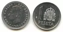 Spanien 1 Peseta Juan Carlos I