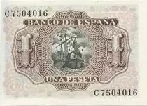 Spanien 1 Peseta Marqu&eacute;s de Santa Cruz