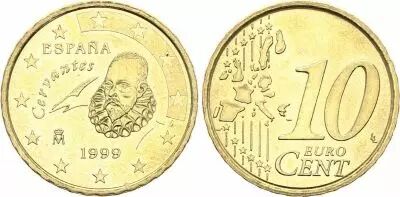 Spanien 10 Centimes Euro - 1999