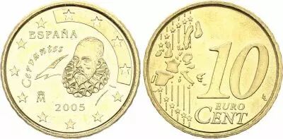 Spanien 10 Centimes Euro - 2005