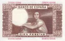 Spanien 100 Pesetas  - J.R. de Torres - 1953 - P.145