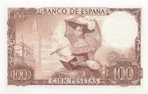 Spanien 100 Pesetas - Gustavo A. Becquer - 1965 - P.150