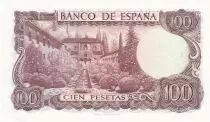 Spanien 100 Pesetas - Manuel de Falla - 1970 - S&eacute;rie 7Q