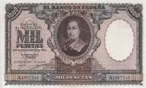 Spanien 1000 Pesetas - Bartolom&eacute; Murillo - 1940 - P.120