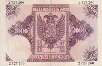 Spanien 1000 Pesetas - Carlos I - 1940 - P.125