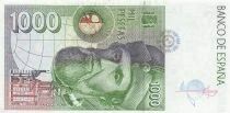 Spanien 1000 Pesetas - Cortes and Pizarro - 1992 - P.163