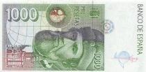 Spanien 1000 Pesetas - Cortes and Pizarro - 1992 - P.163