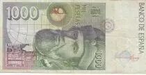 Spanien 1000 Pesetas - H. Cort&egrave;s - F. Pizzaro 1992 - Fine - P.163