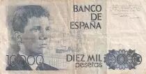 Spanien 10000 Pesetas 1985 - Juan Carlos - Prince Felipe - without serial letter