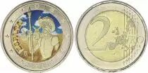 Spanien 2 Euros - Don Quixote - Colorised - 2005